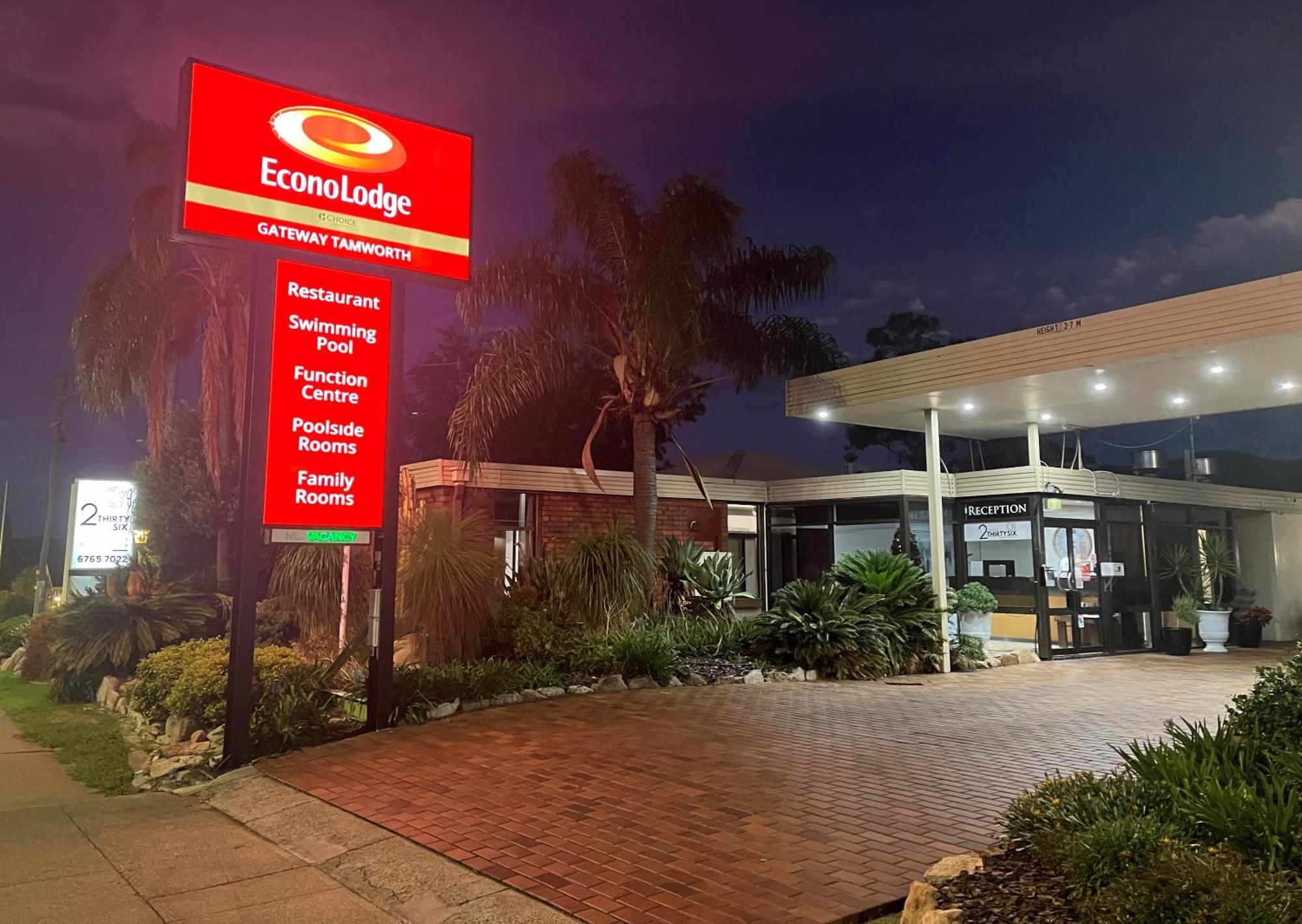 Econo Lodge Gateway Tamworth Exterior foto